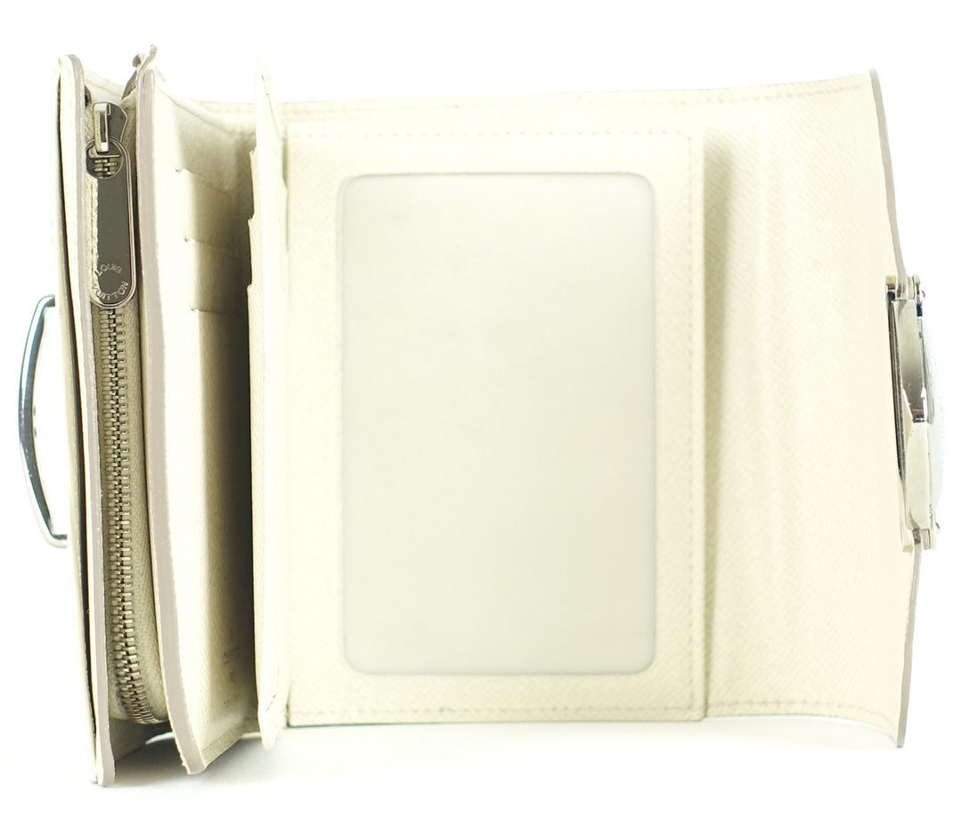 joey trifold epi leather wallet