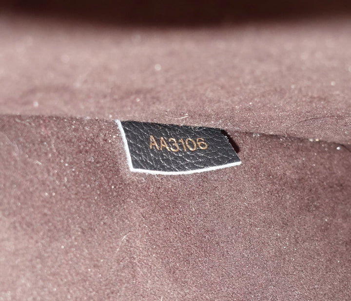 kimono monogram canvas and calfskin leather tote bag