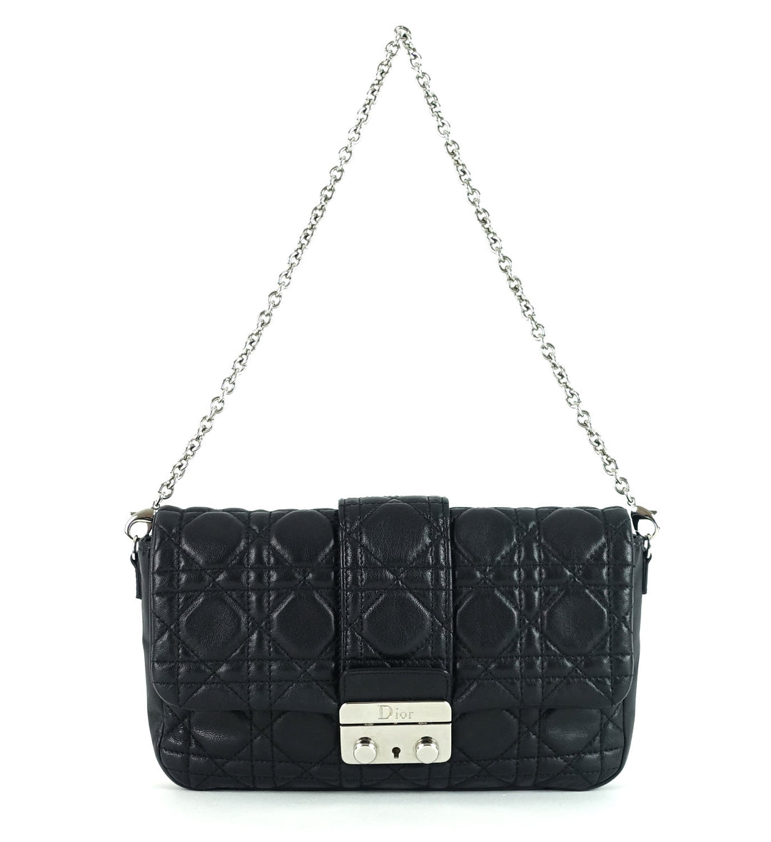 miss dior promenade cannage quilt leather bag