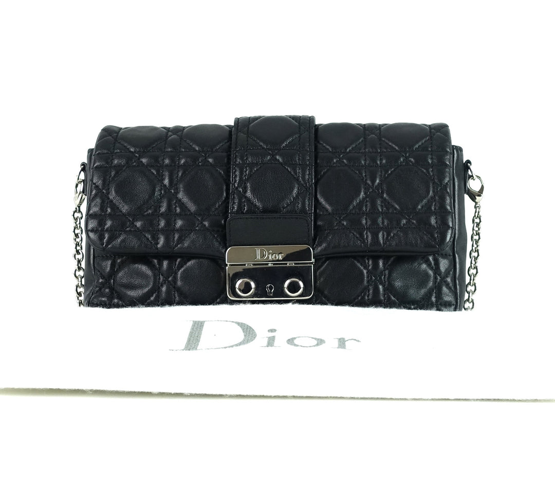 miss dior promenade cannage quilt leather bag