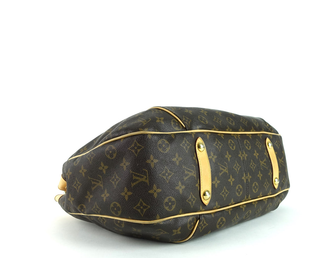 galliera gm monogram canvas shoulder bag