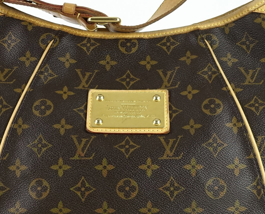 galliera gm monogram canvas shoulder bag