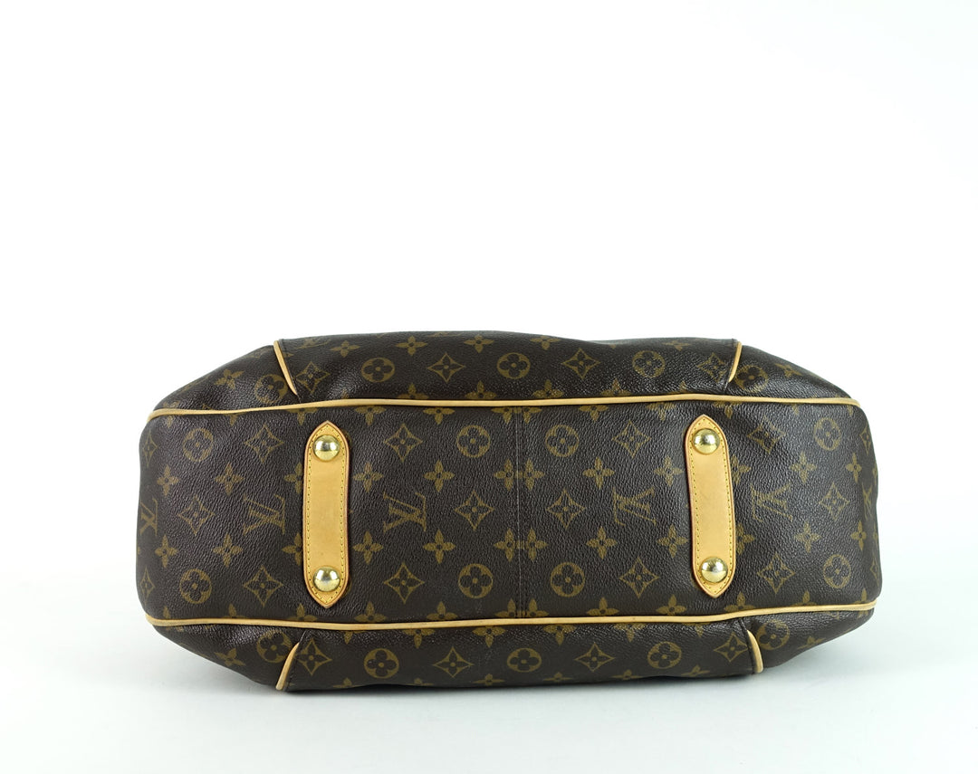 galliera gm monogram canvas shoulder bag