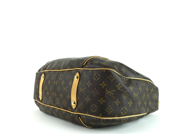 galliera gm monogram canvas shoulder bag
