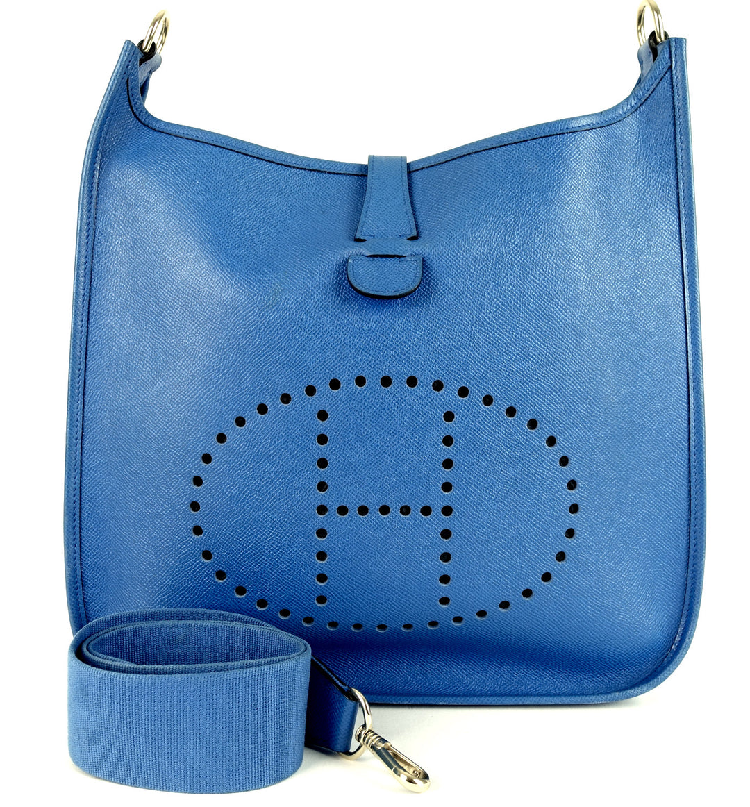 evelyne i gm epsom leather shoulder bag