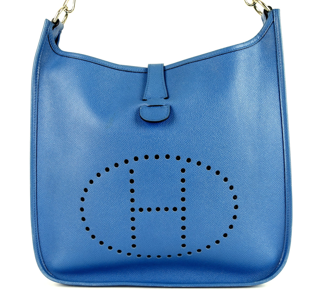 evelyne i gm epsom leather shoulder bag