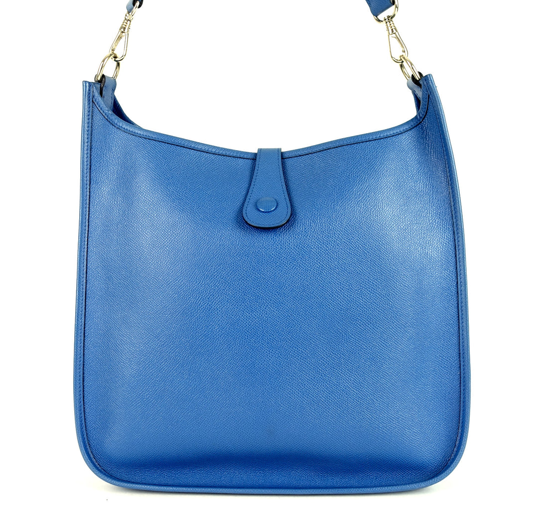 evelyne i gm epsom leather shoulder bag