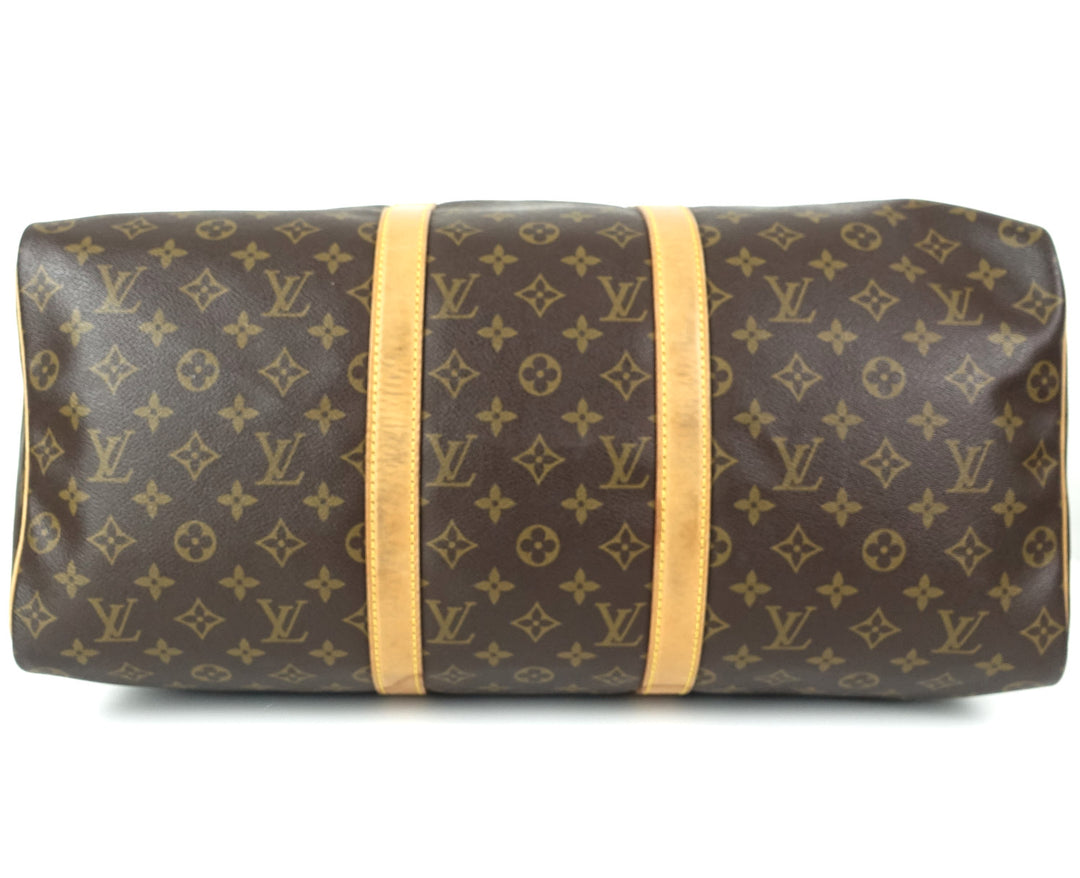 keepall 50 monogram canvas travel bag