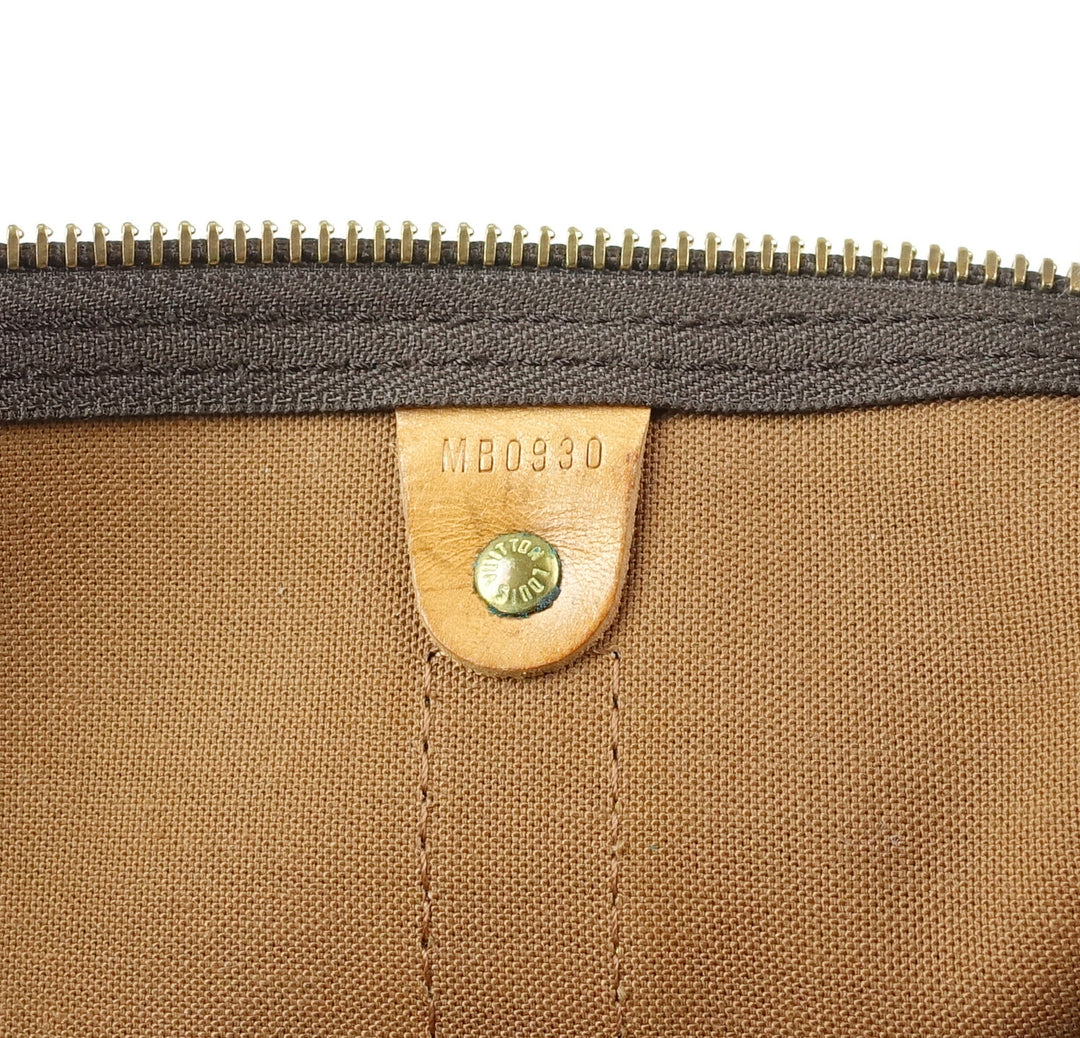 keepall 50 monogram canvas travel bag