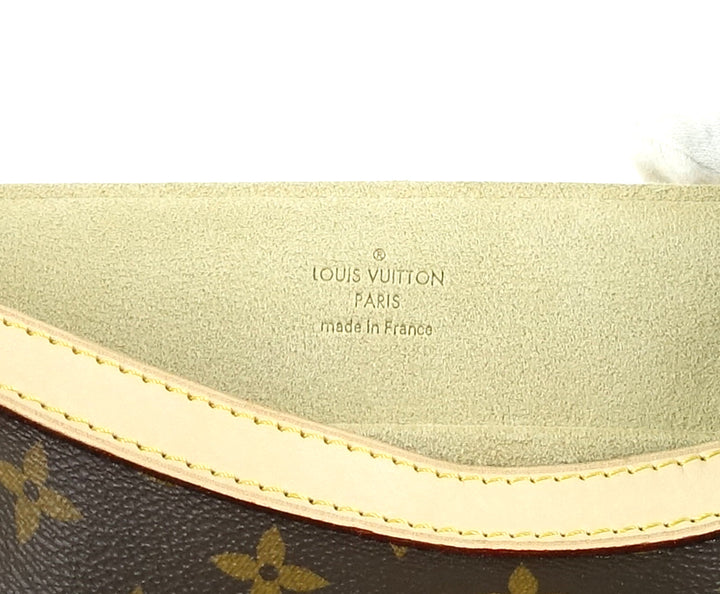beverly mm monogram canvas shoulder bag