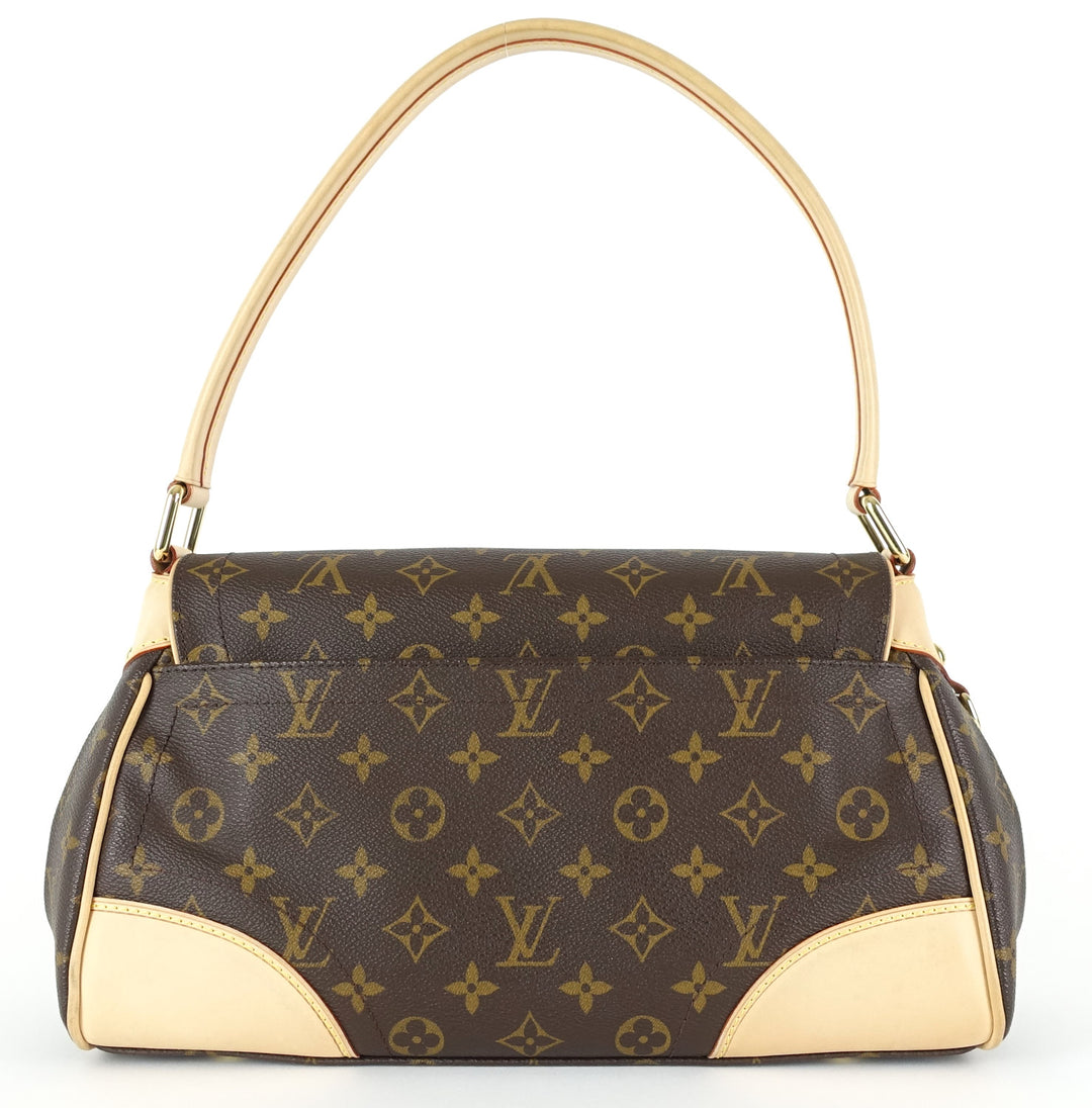 beverly mm monogram canvas shoulder bag