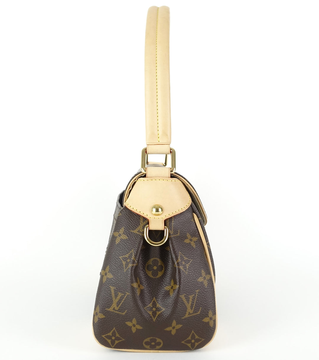 beverly mm monogram canvas shoulder bag