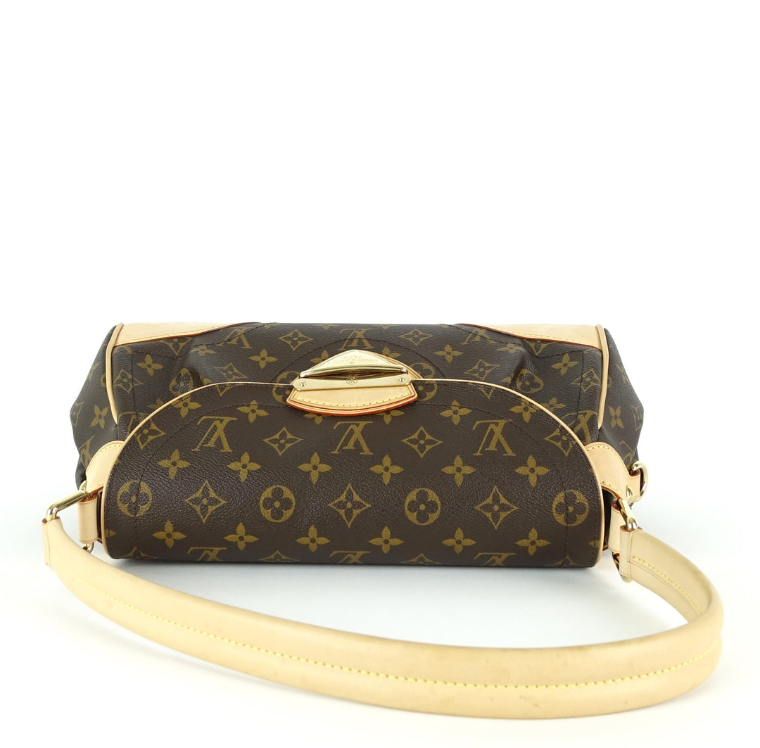 beverly mm monogram canvas shoulder bag