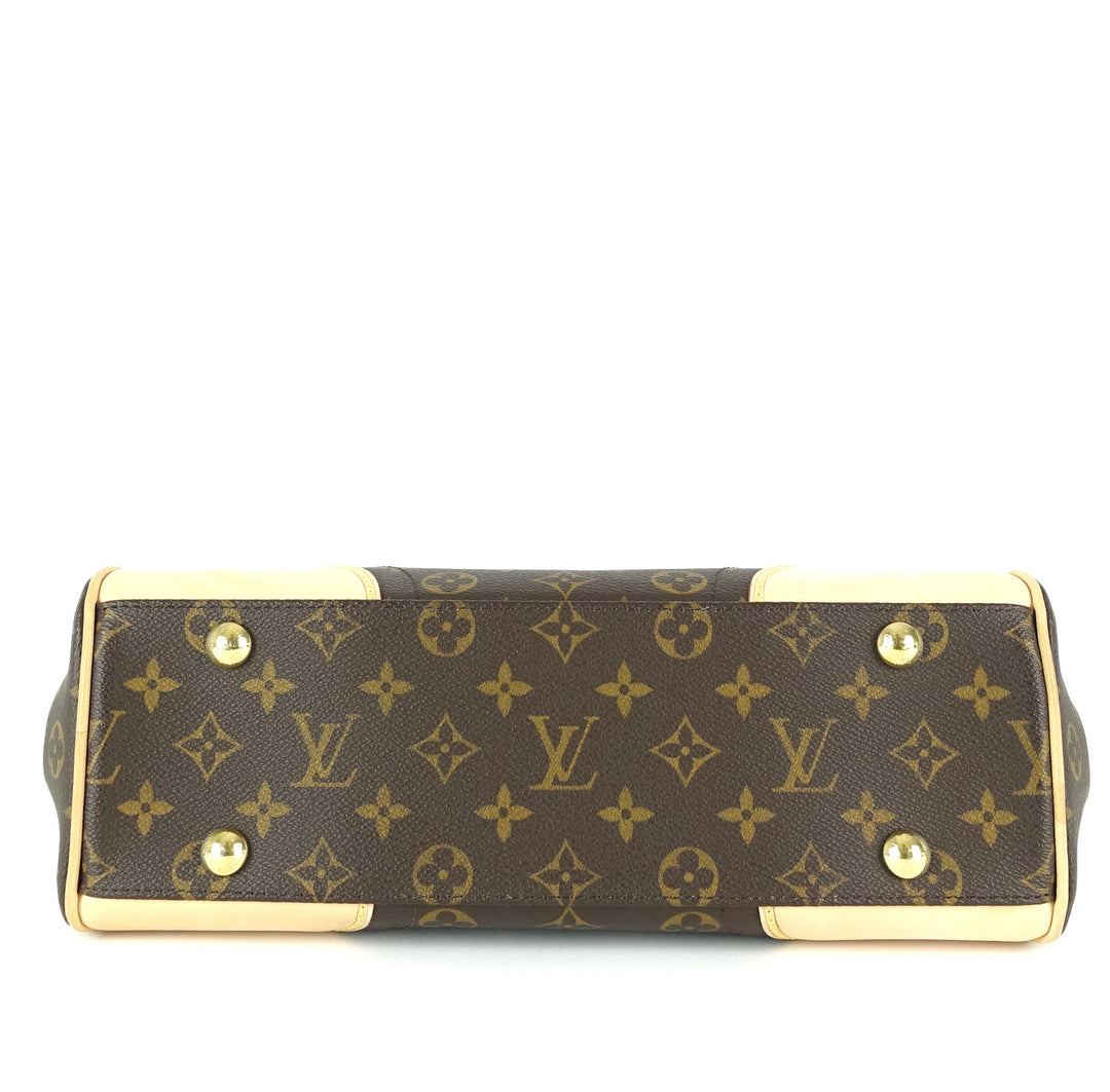 beverly mm monogram canvas shoulder bag