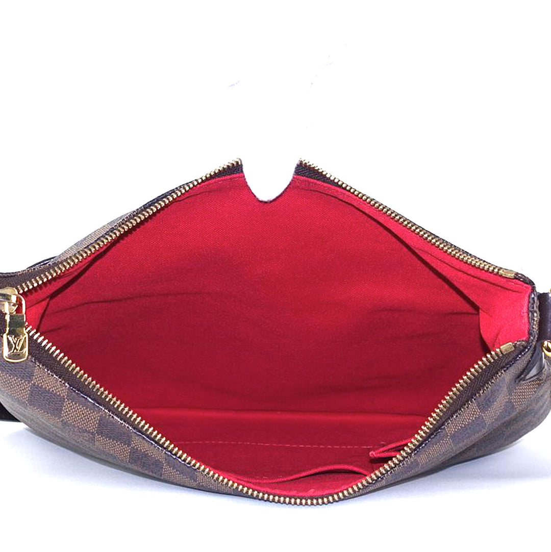 bloomsbury pm damier ebene canvas bag