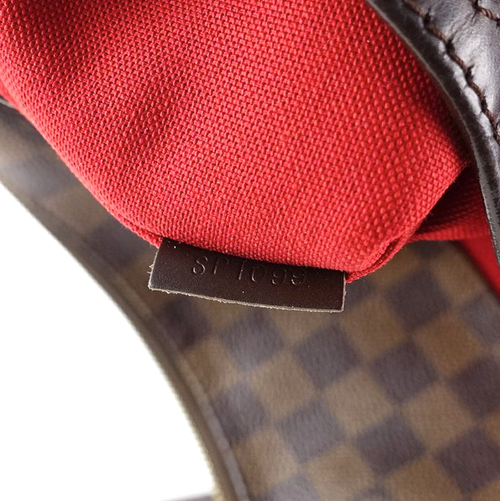 bloomsbury pm damier ebene canvas bag