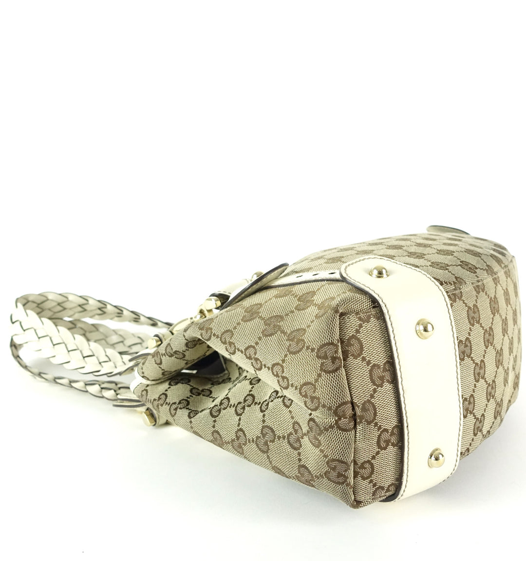 pelham monogram canvas hobo bag