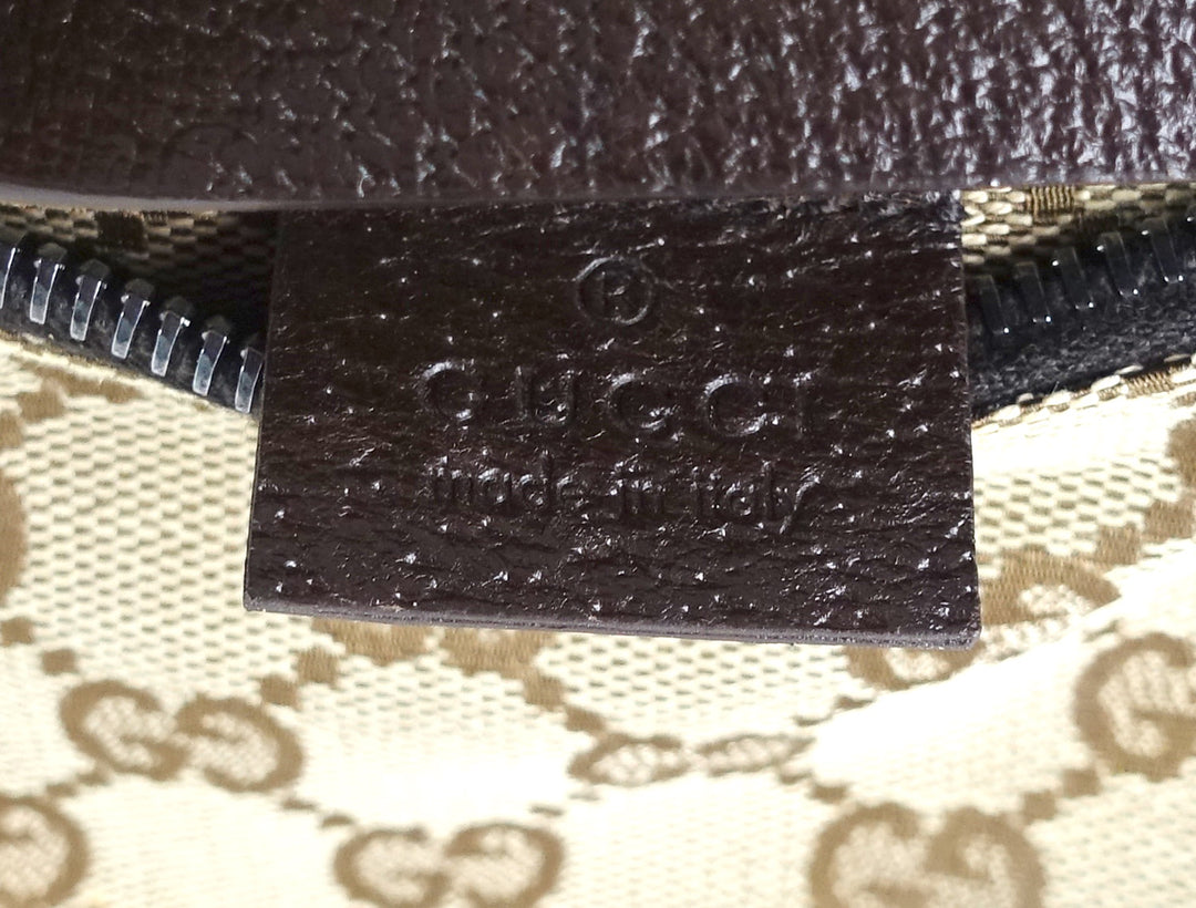 monogram canvas belt bag