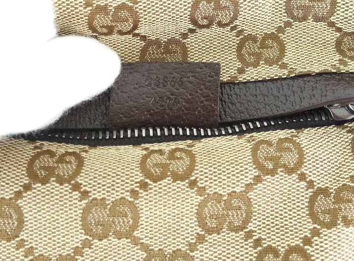 monogram canvas belt bag