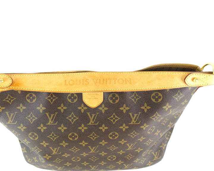 delightful pm monogram canvas tote bag