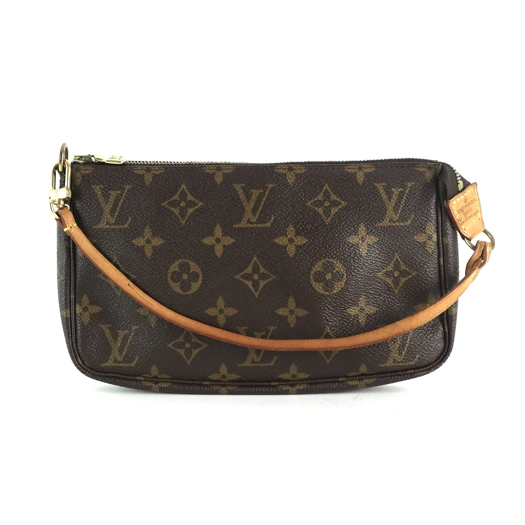 pochette accessoires monogram canvas evening bag
