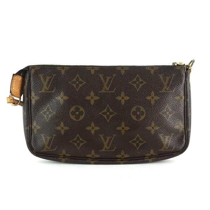 pochette accessoires monogram canvas evening bag