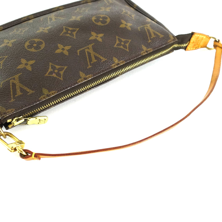 pochette accessoires monogram canvas evening bag