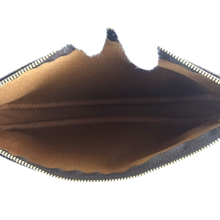 pochette accessoires monogram canvas evening bag