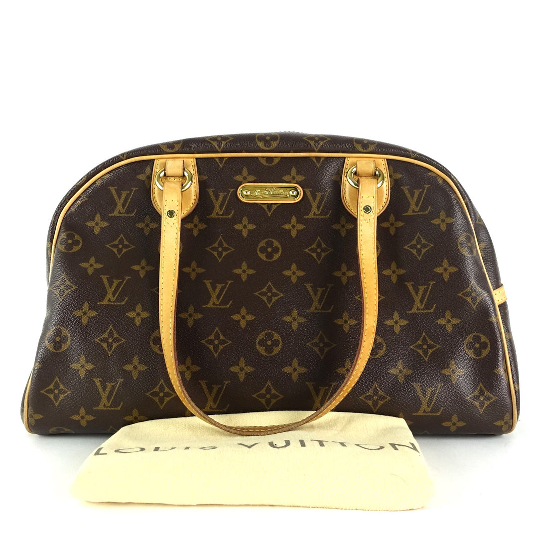 montorgueil gm monogram canvas bag