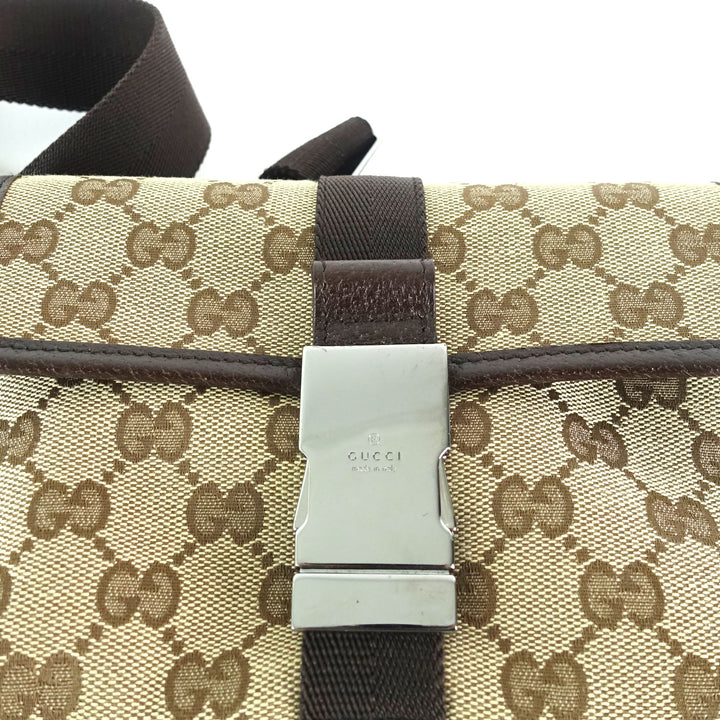 monogram canvas belt bag