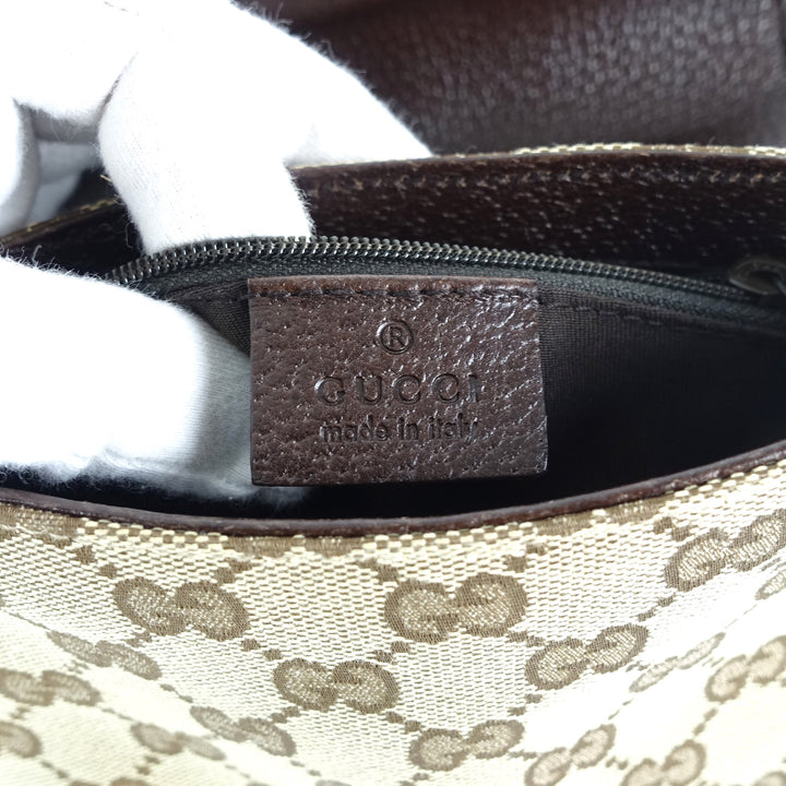 monogram canvas belt bag