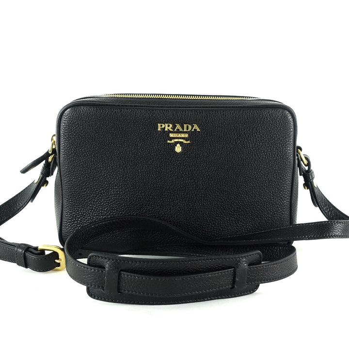 double zip saffiano leather bag