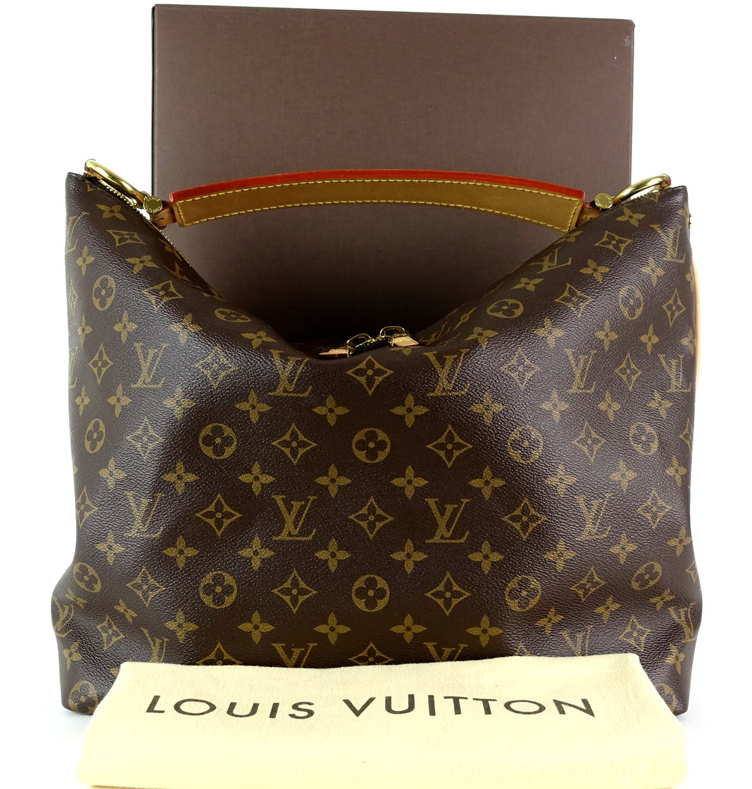 sully mm monogram canvas shoulder bag