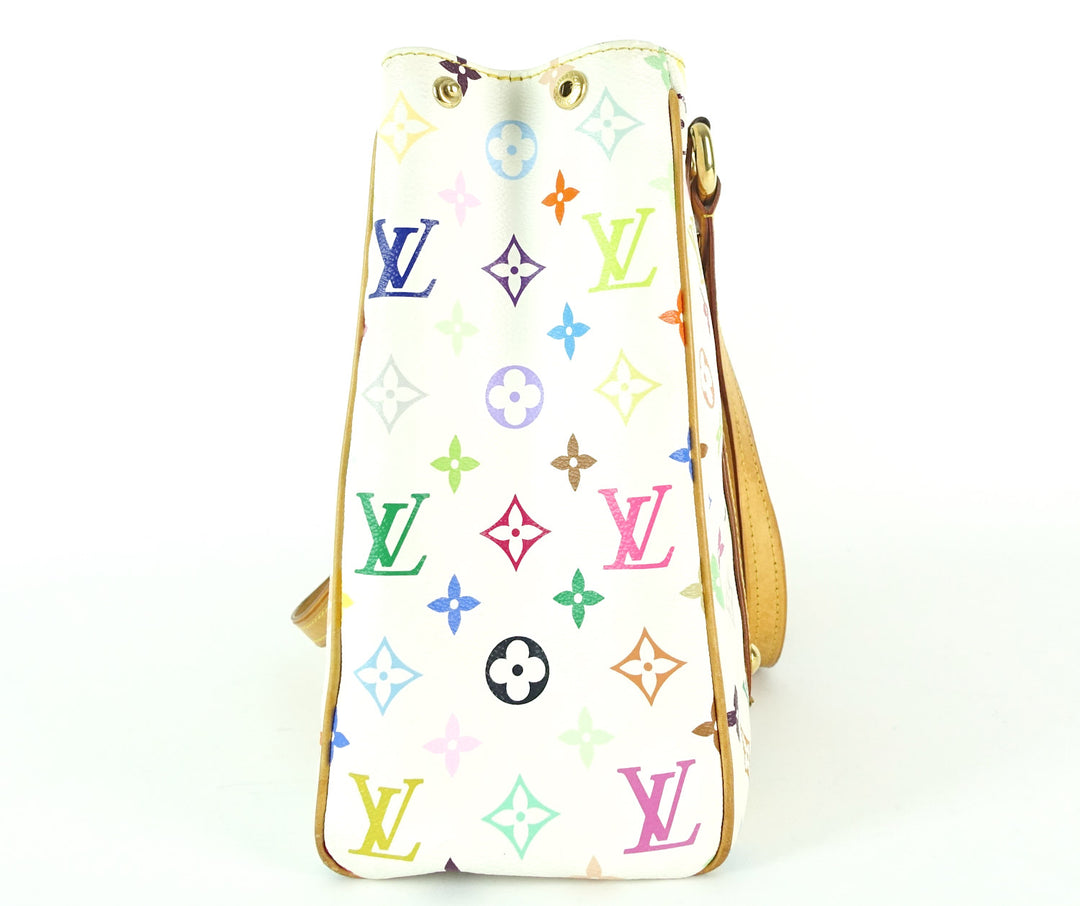 aurelia mm multicolore monogram canvas tote bag