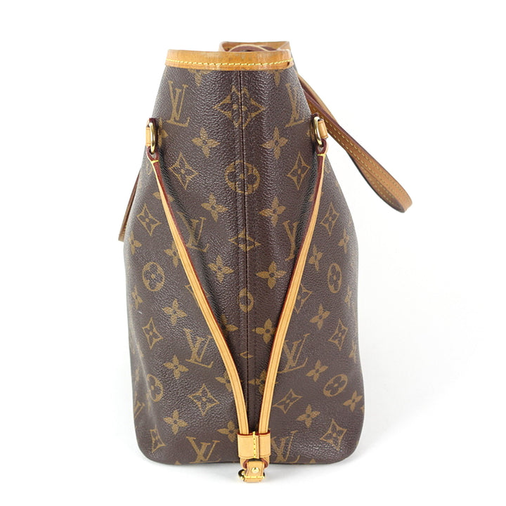 neverfull mm monogram canvas tote bag