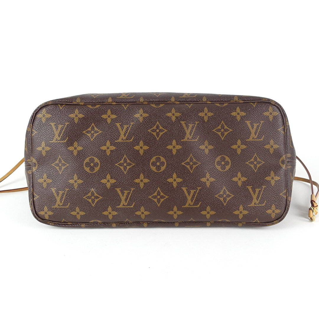 neverfull mm monogram canvas tote bag