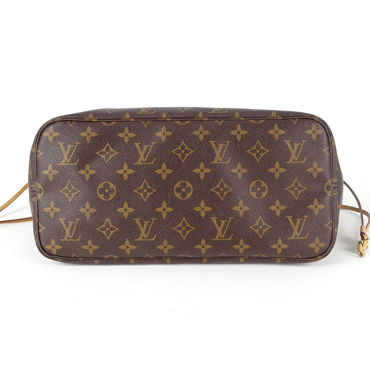 neverfull mm monogram canvas tote bag