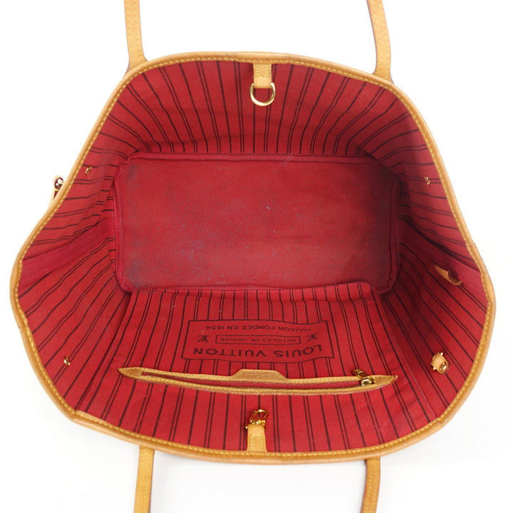 neverfull mm monogram canvas tote bag