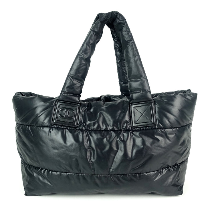 coco cocoon reversible nylon tote bag