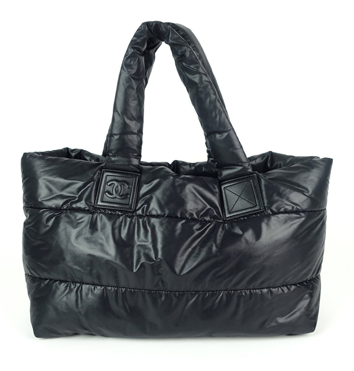 coco cocoon reversible nylon tote bag