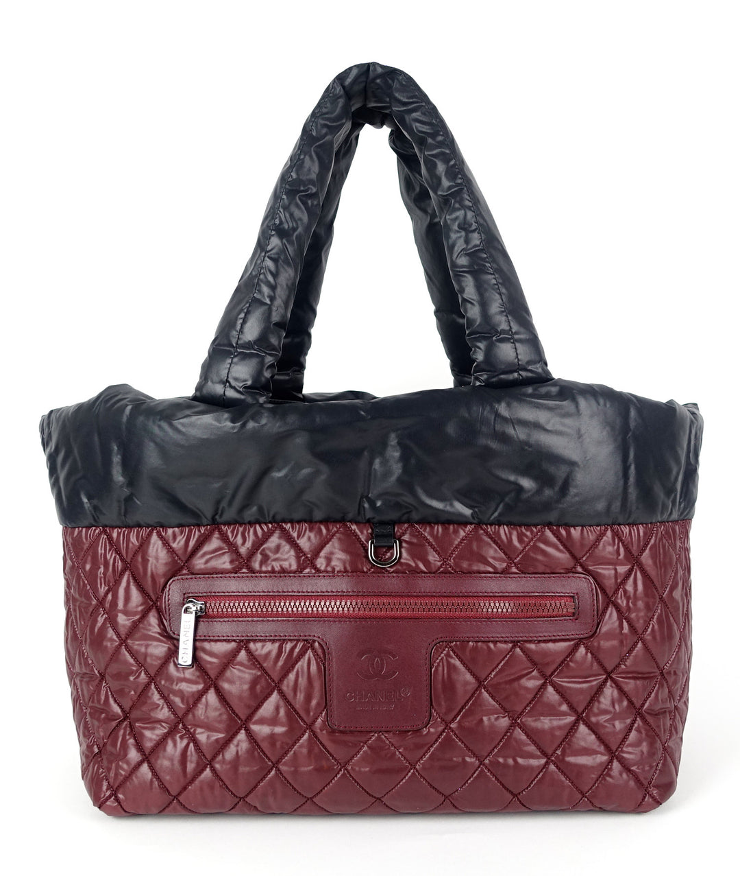 coco cocoon reversible nylon tote bag
