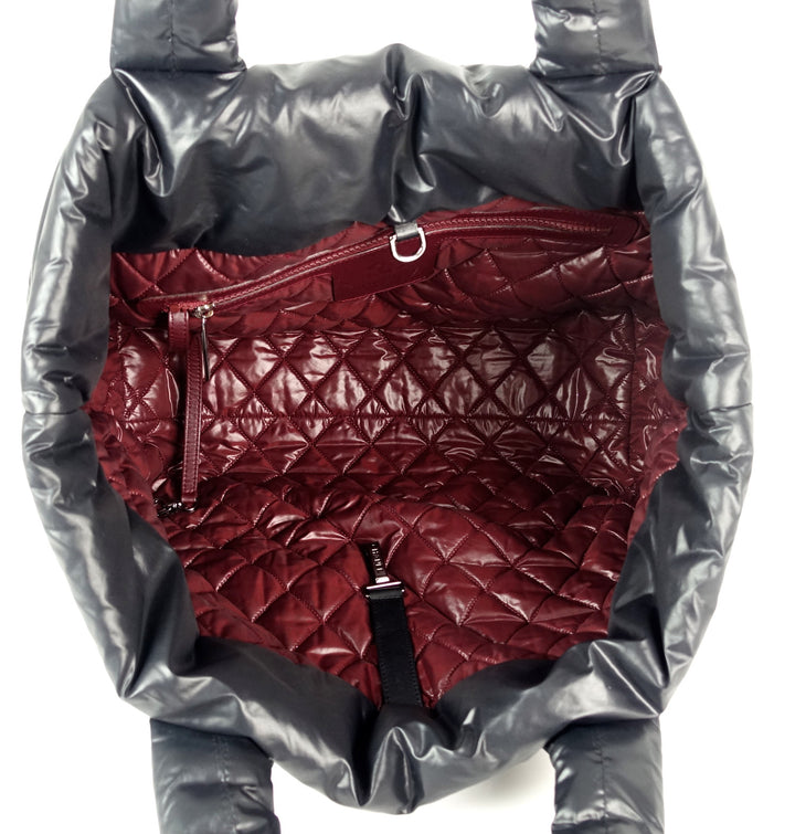coco cocoon reversible nylon tote bag