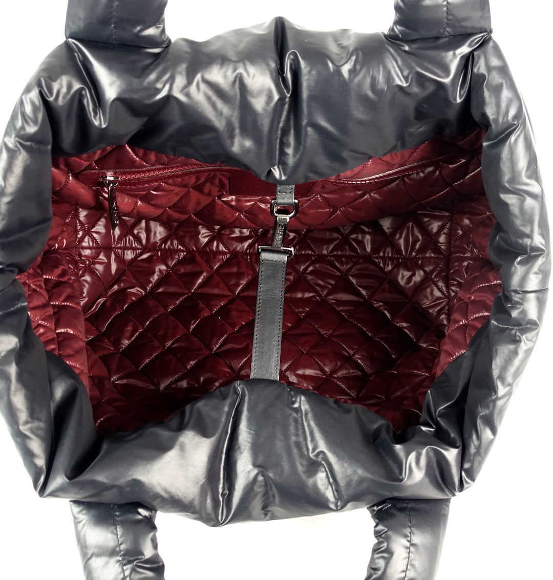 coco cocoon reversible nylon tote bag