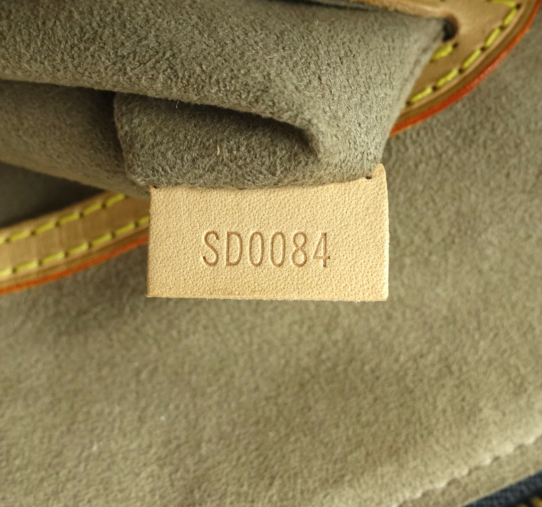 alma multicolor monogram canvas handbag