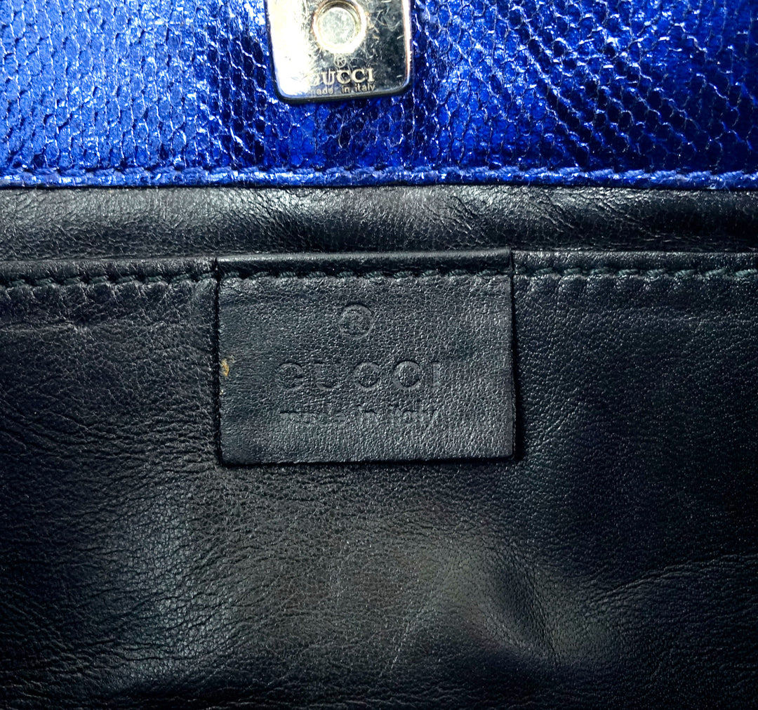 snakeskin leather shoulder bag