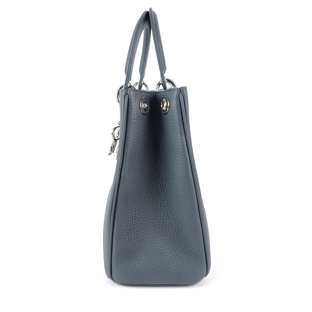 diorissimo medium calf leather bag with pouch