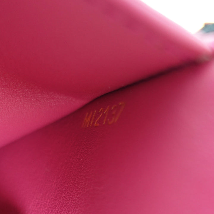 taurillon capucines calfskin leather wallet