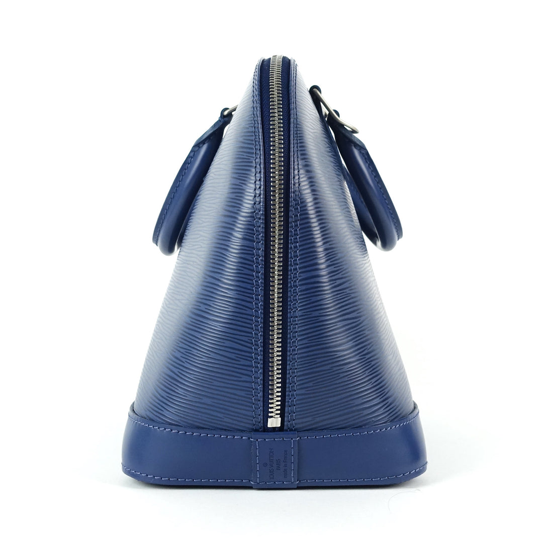 alma mm epi leather handbag