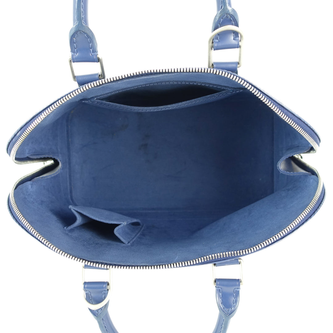 alma mm epi leather handbag