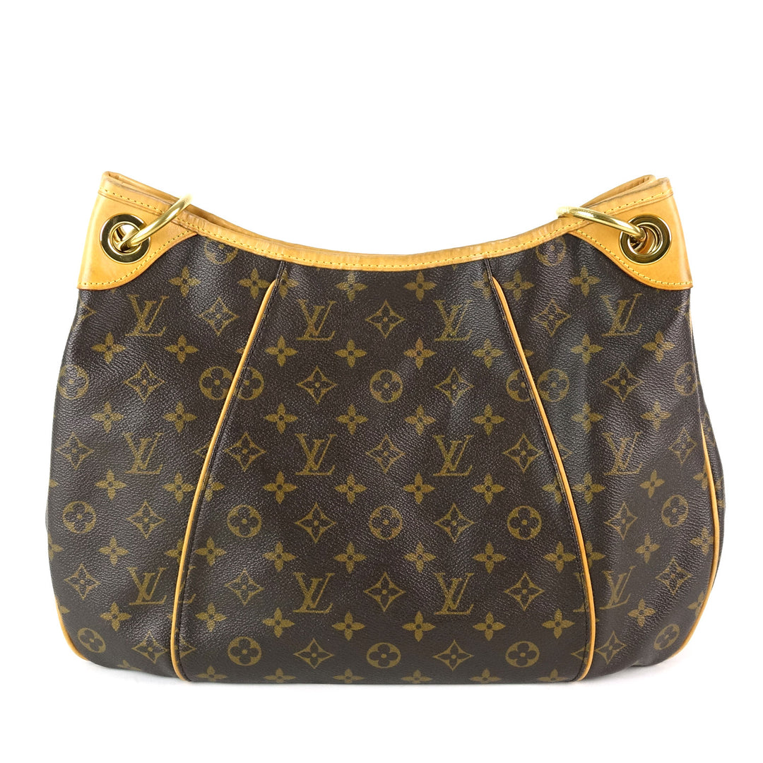 galliera pm monogram canvas shoulder bag